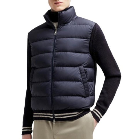 몽클레어 라인 포인트 니트 패딩 - TM 공장 【매장 - 리셀가 190만원대】