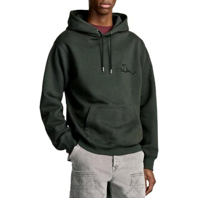 디올 필기체로고 후드티셔츠 블랙 - V 공장 【매장 - 리셀가 260만원대】